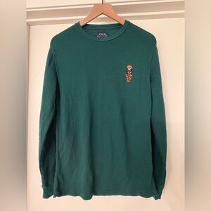 POLO RALPH LAUREN SLEEPWEAR POLO BEAR Cotton Blend Long-Sleeve